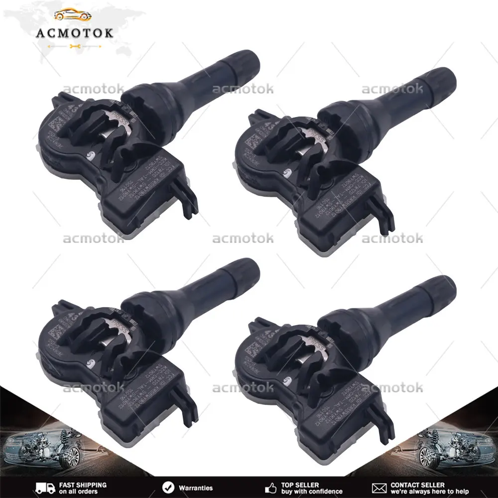 Система контроля давления в шинах 68105280AF, 4 шт., для 2015-2018 JEEP/Chrysler Pacifica/Dodge Durango/Jeep TPMS, датчик давления в шинах, 433 МГц TPMS