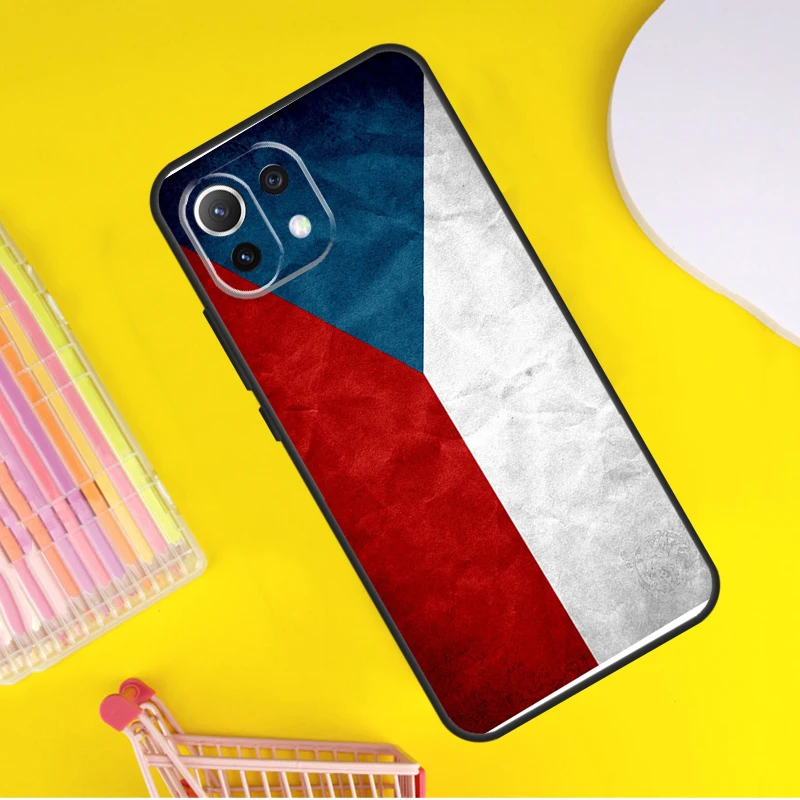 Чехол с флагом Чехии для Xiaomi 13 14 Ultra 11T 12T 13T 14T Pro POCO X7 X3 X5 F3 F5 F6 M6 X6 Case