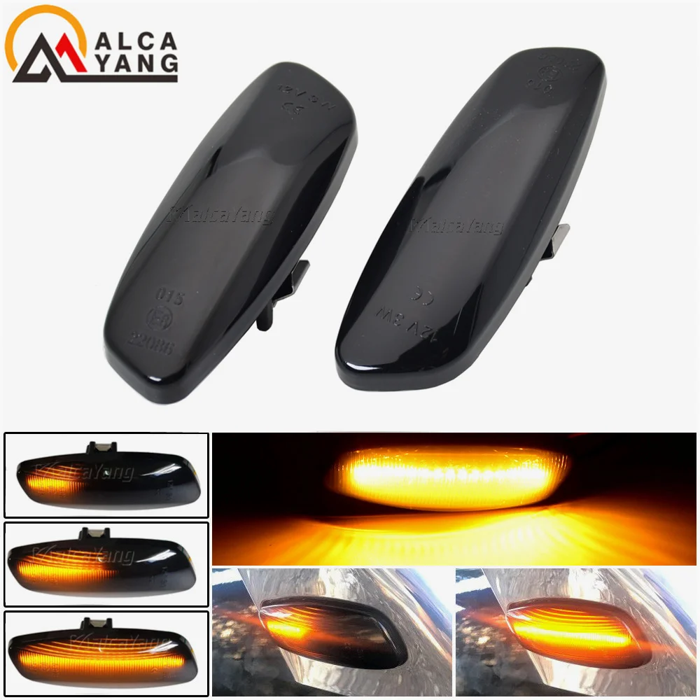 

Dynamic LED Side Marker Light Signal Blinker for Citroen C4 Coupe Picasso C3 C5 X7 DS3 DS4 Peugeot 207 308 3008 5008 RCZ Partner