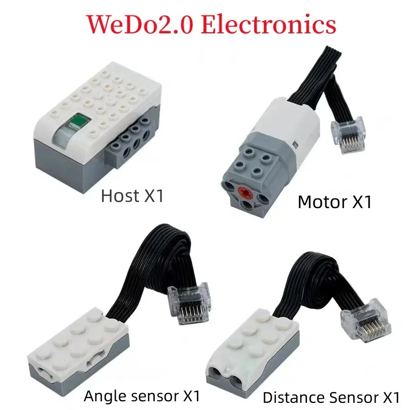 Строительные Блоки Wedo2 Robotics Совместимые С Ev3 45300 Высокотехнологичные Развивающие