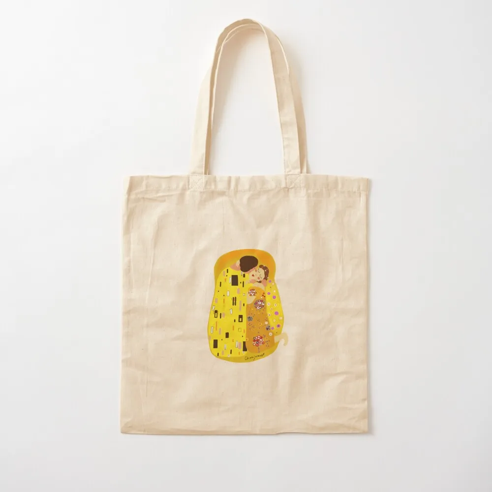 Сумка-тоут Bacio di Klimt персонализированная сумка-тоут для покупок сумки конфет