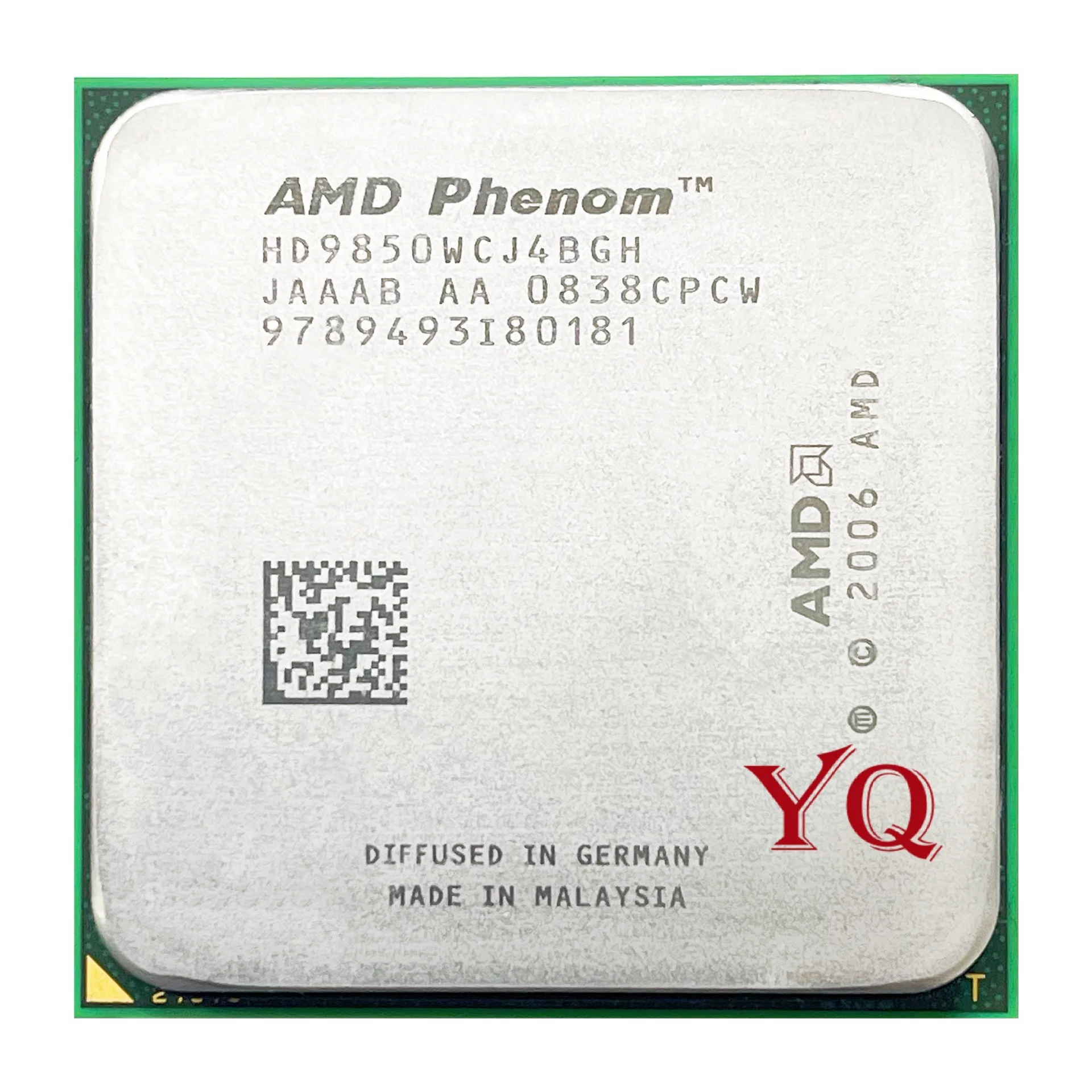 Четырехъядерный процессор AMD Phenom X4 9850 2 5 ГГц 95 Вт HD9850WCJ4BGH / HD985BWCJ4BGH - Цена: 1556.47