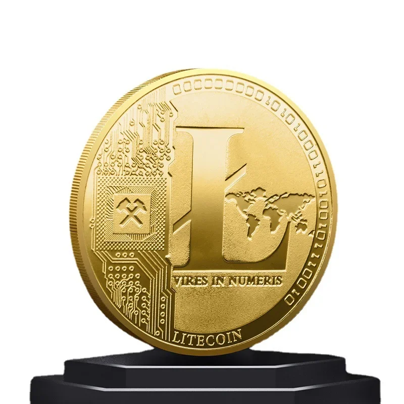 Памятная золотая монета Райта виртуального мира покерная фишка инструмент