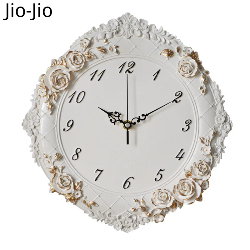 

3D Nordic Wall Clock Vintage Resin Retro Clocks Wall Home Decor Watches Creative Modern Living Room Decorative Kitchen Gift