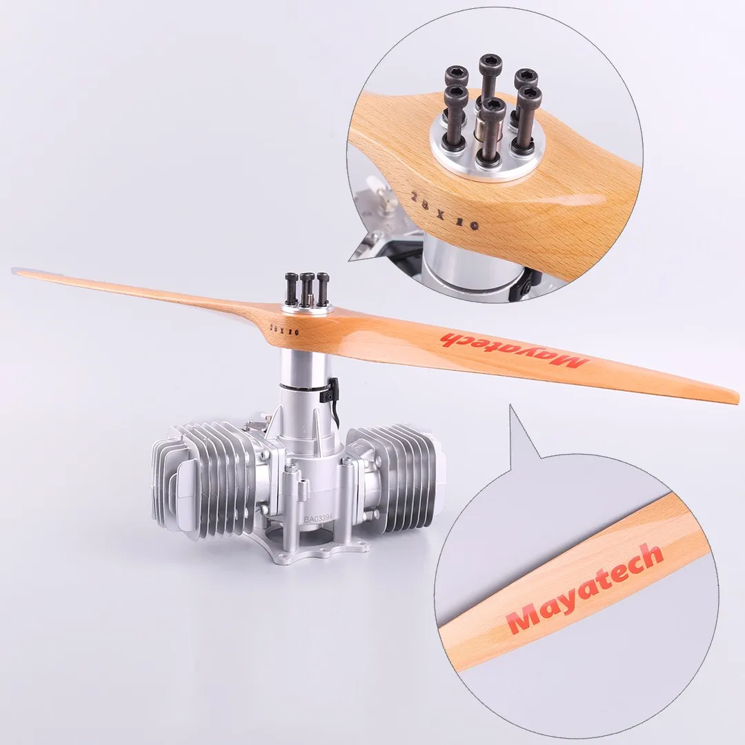 28 × 10 высокоэффективный Буковый масляный пропеллер DLE111 120 модель самолета