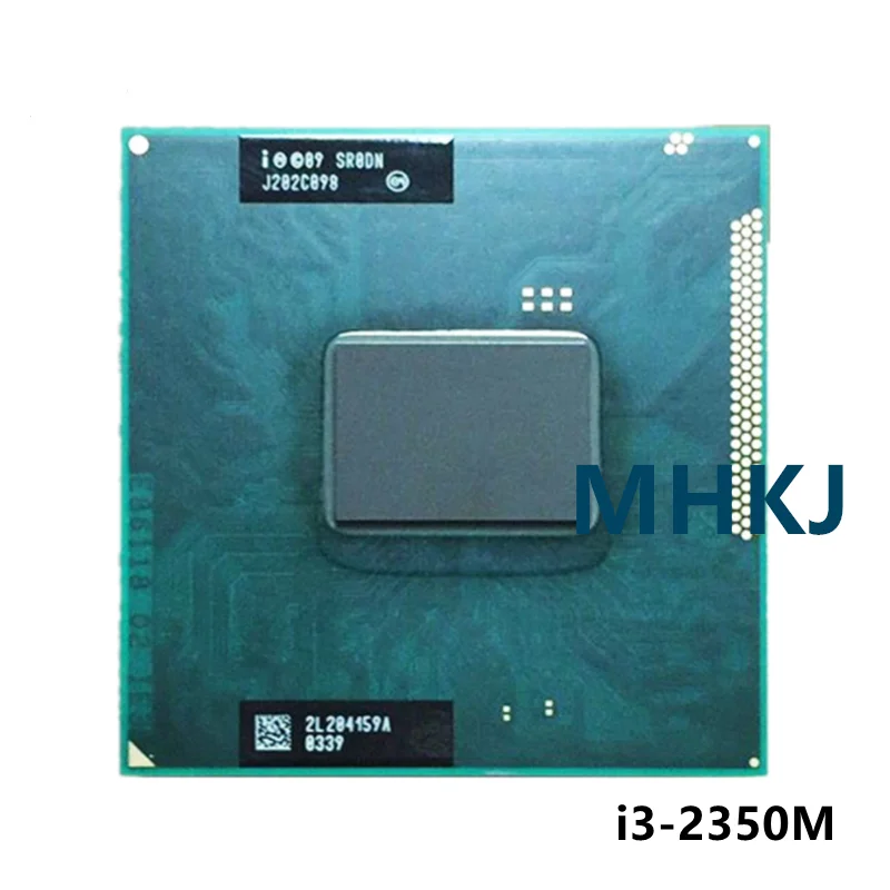 

Intel Core i3-2350M i3 2350M SR0DN 2,3 ГГц двухъядерный четырехпоточный процессор Porcessor L2 = 512M L3 = 3M 35W Socket G2