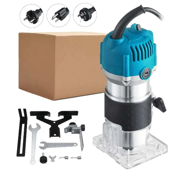 Деревообрабатывающий фрезерный станок 800 Вт 30000 об./мин. электрический триммер