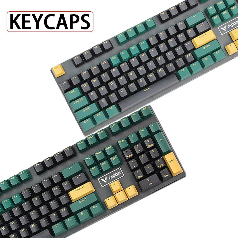 

134 клавиши PBT колпачки OEM профиль персонализированный ANSI макет для ikbc Cherry MX 104/98/96/87/68/61 механическая клавиатура колпачки клавиш