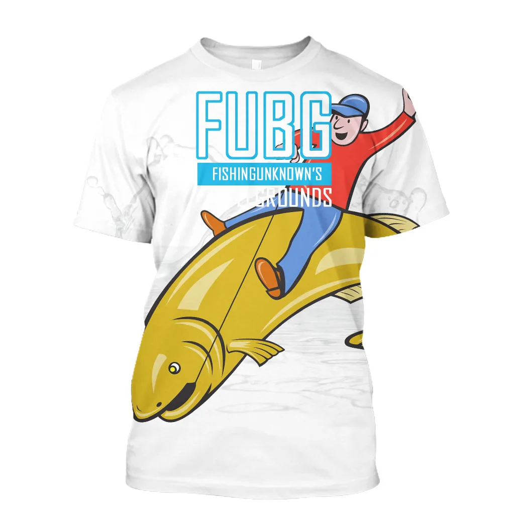 

Jumeast 3D Graphic Fishing X Hunter T Shirts Printed T Shirt Oversized Anime Funny Breathable Cool Sun Protection 90s Streetwear