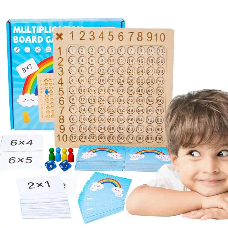 

Multiplication Board Game Multiplication Table Game Fidgets Math Toys Stress Relieving Fidgets Learning Game Toy To Create Kinds