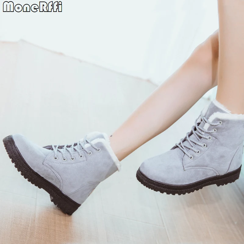 Snow Boots Plush Warm Ankle Boots For Women Winter Shoes Waterproof Boots Women Winter 2022 Female Shoes Booties Botas Mujer