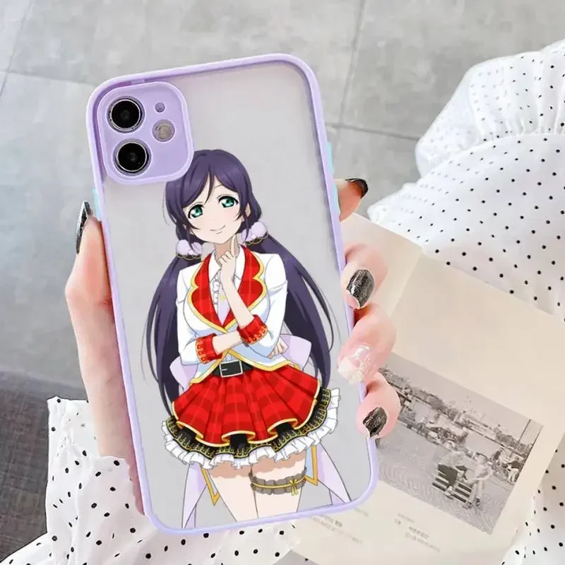 Прозрачный матовый чехол для iphone 14 11 12 13 plus mini pro max