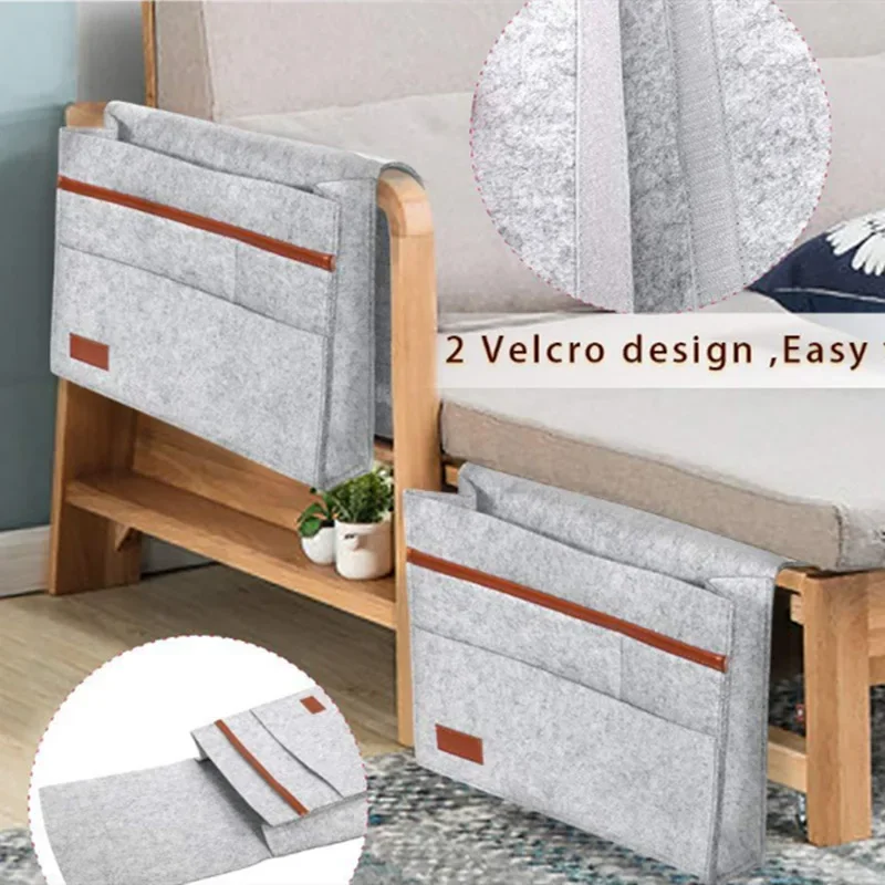 Прикроватная рама для общежития карман хранения можно использовать планшета