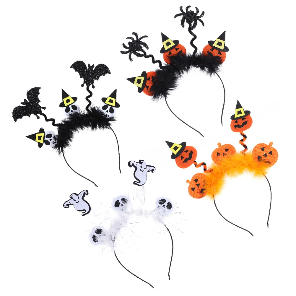 

Headband Festival Party Fashion Headwrap Cospaly Headdress Hair Decorations Costume Pumpkin Ghost Head Bopper