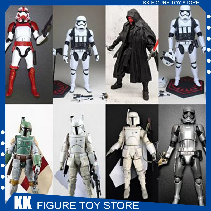 S The Black Series Archive Clone Commander Cody Toy Action Figure Statue Model Doll Toy
