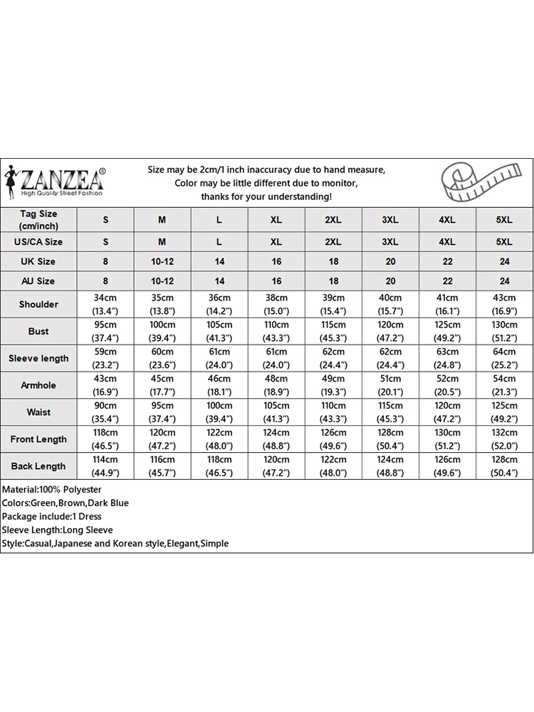 Винтажное платье ZANZEA