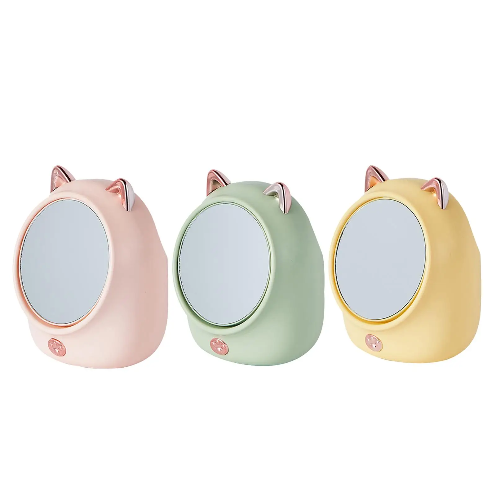 

Cosmetic Case with Mirror Makeup Storage Box for Bedroom Countertop Bathroom