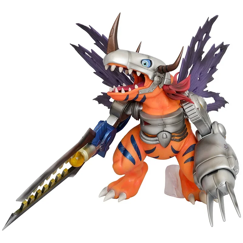 Фото 26 см аниме Digimon Adventure Metal Greymon фигурка игрушечная модель подарок №2