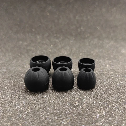 Силиконовые чехлы для наушников KZ Airdots AKG, 3 пары