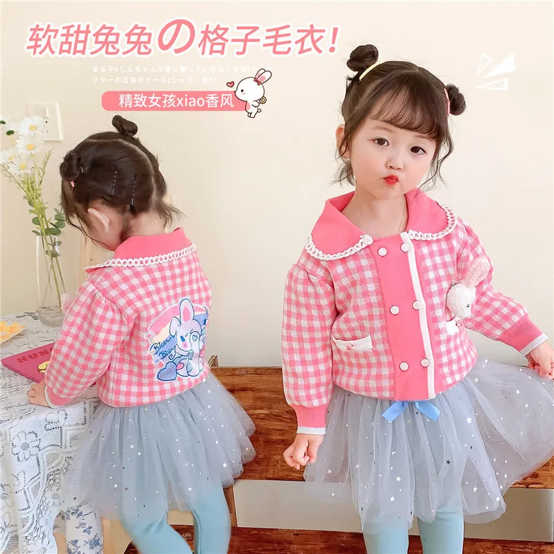 

New Winter Rabbit Sweater Girls Sweater
