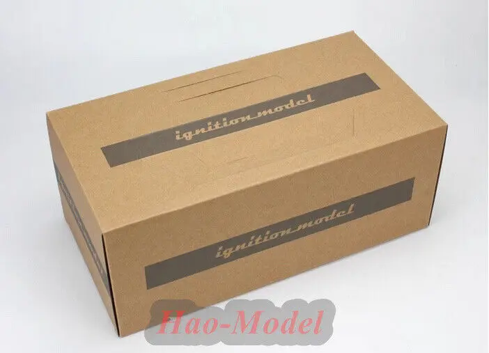 Литой автомобиль из смолы IG 1:18 для Nissan R34 GTR Z имитация игрушек мальчиков подарки