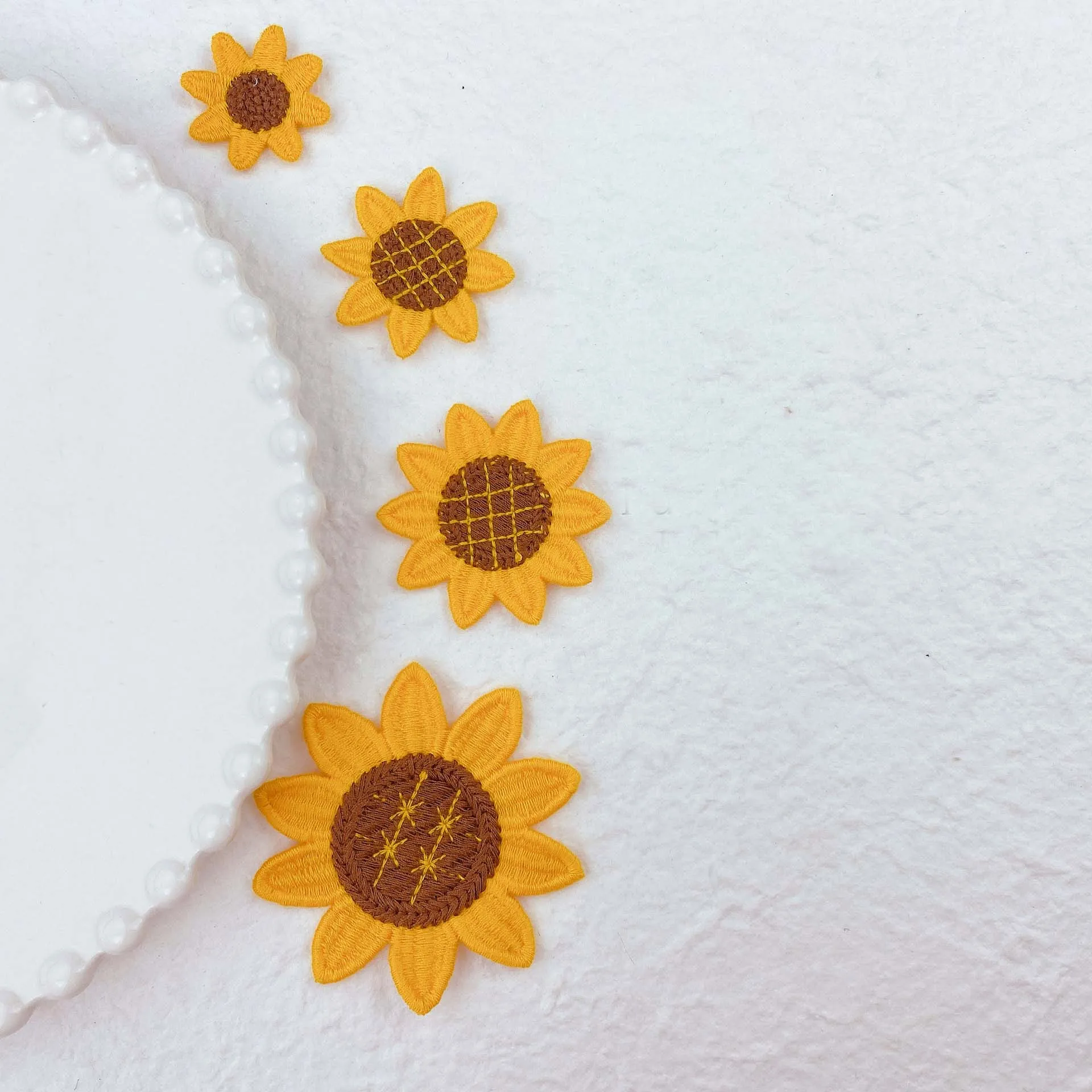 

3,3-7,2 см/30 шт. искусственный подсолнух украшение для свадьбы и домашнего декора тканевые палочки аксессуары и Материалы для творчества