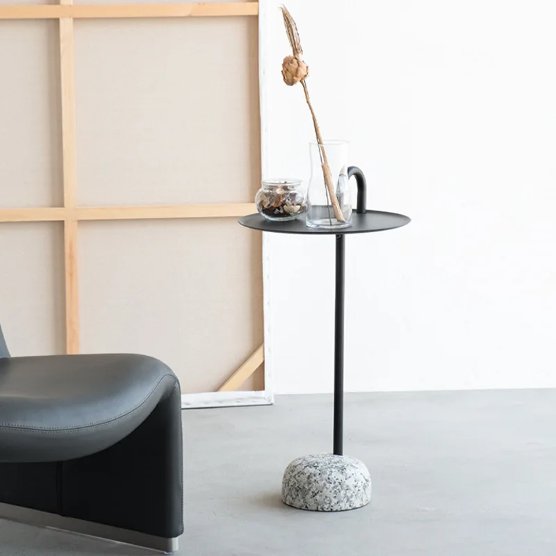 Скандинавские концевые столы журнальный столик с мраморной основой для гостиной