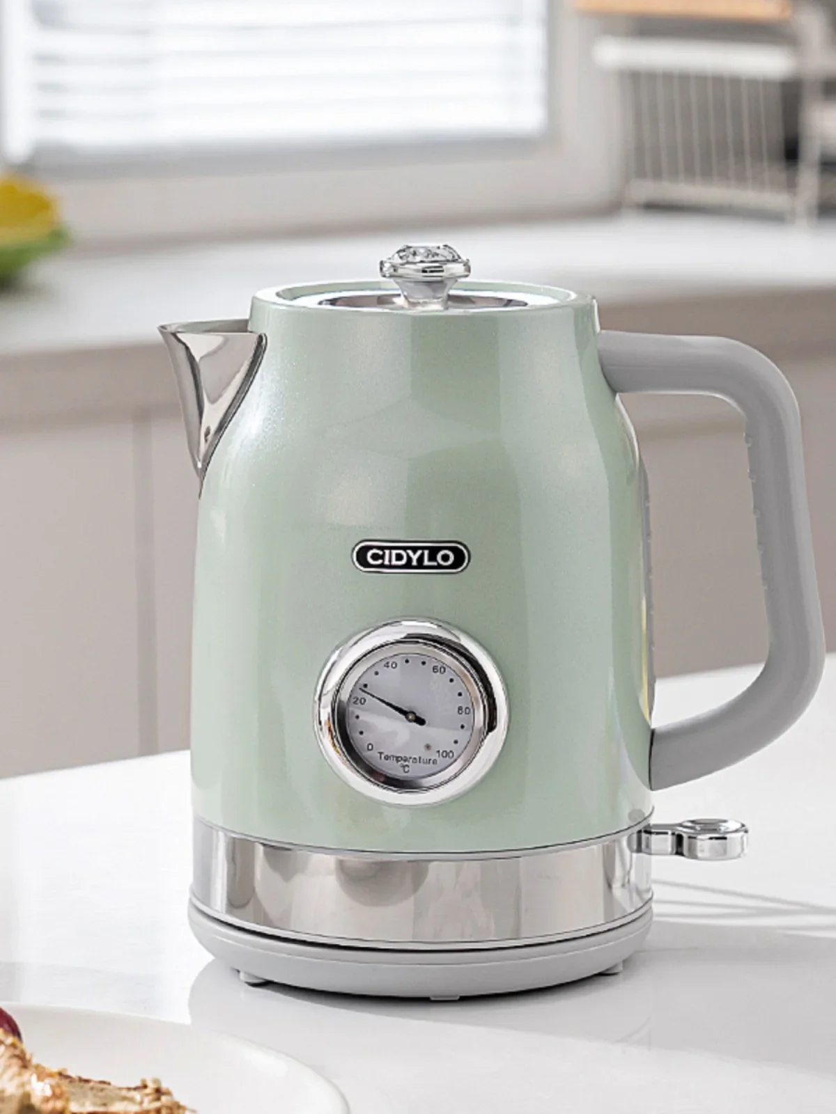 220 В/нагревательная вода сохранение тепла встроенный электрический чайник ретро