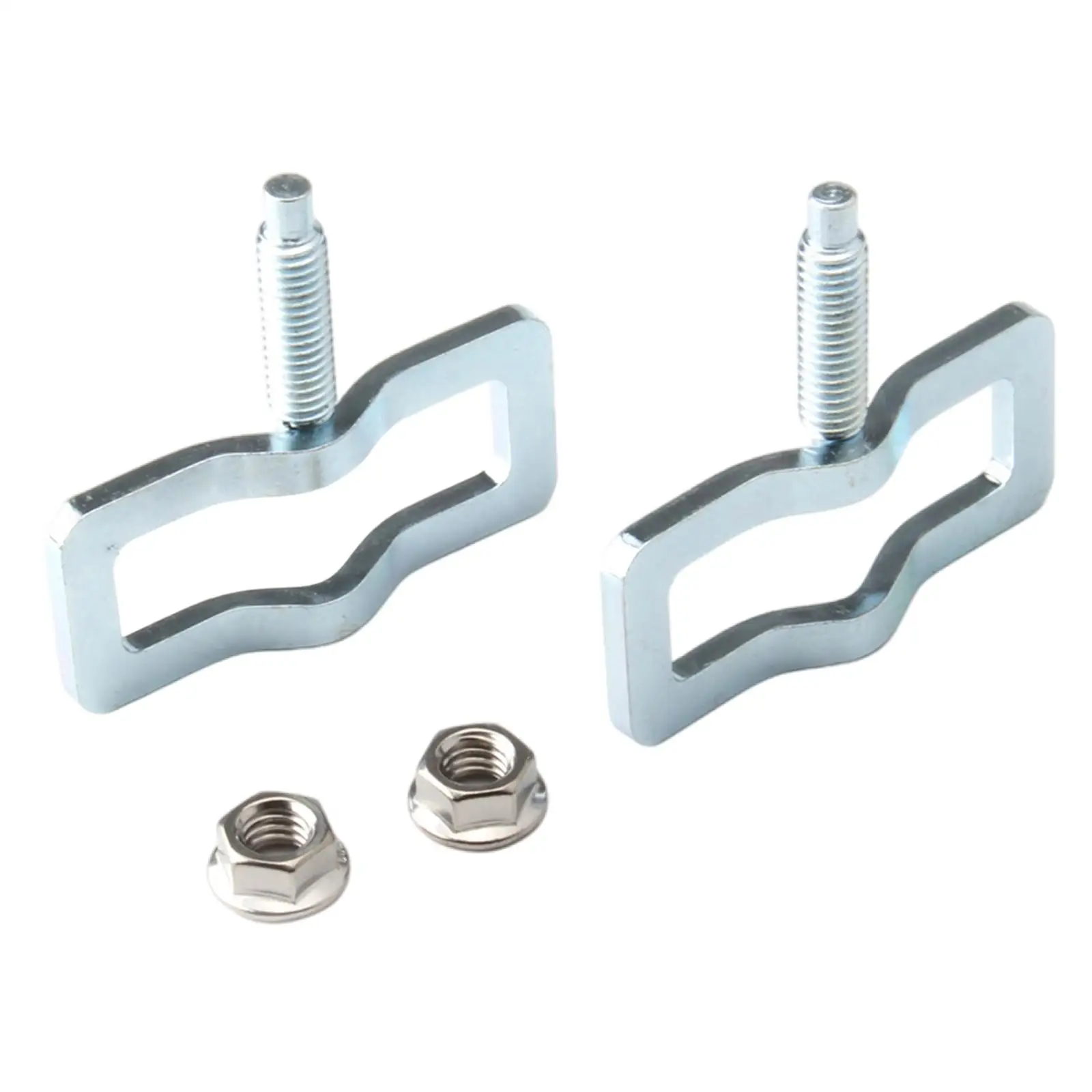 

Комплект для ремонта выпускного коллектора автомобиля, 1 пара, для грузовика Ford F-150 V8 V10, зажим-гвоздик, тепловой подъемник, аксессуар из алюм...