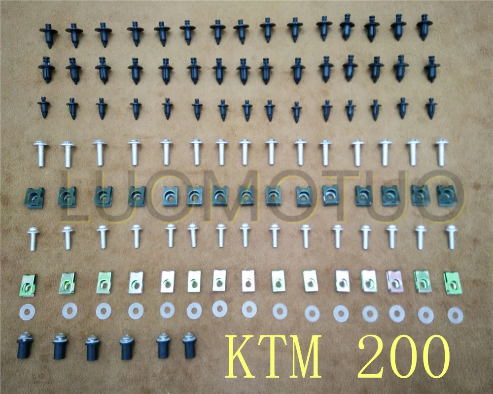

Fairing Bodywork Kit Bolts Screws For Fit For KTM 200 125Duke 2014-2017