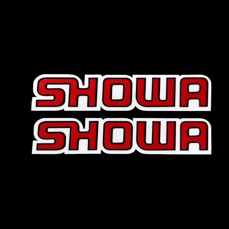

Car Styling And Decals Motorcycle Locomotive Exhaust Brake Decorate Racing Sticker For Showa Suspension BB