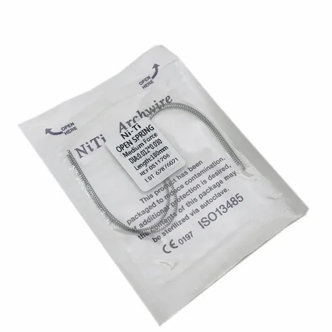 Стоматологическая Ортодонтическая пружина для закрытия зубов, 1 упаковка