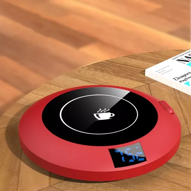 

Подогреватель для чашки с USB, 3 режима температуры, 8 часов автоматического отключения, подогрев молока, чая, воды, подставка для дома и офиса