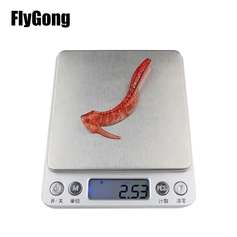 Flygong 20 шт. Мягкая приманка 1,5 г2,5 г3,5 г, вьющаяся приманка из червей, воблеры, плавающие приманки, рыболовные светящиеся искусственные одиноч... (art.: 3920bdeaa37ba) - 3920bdeaa37ba