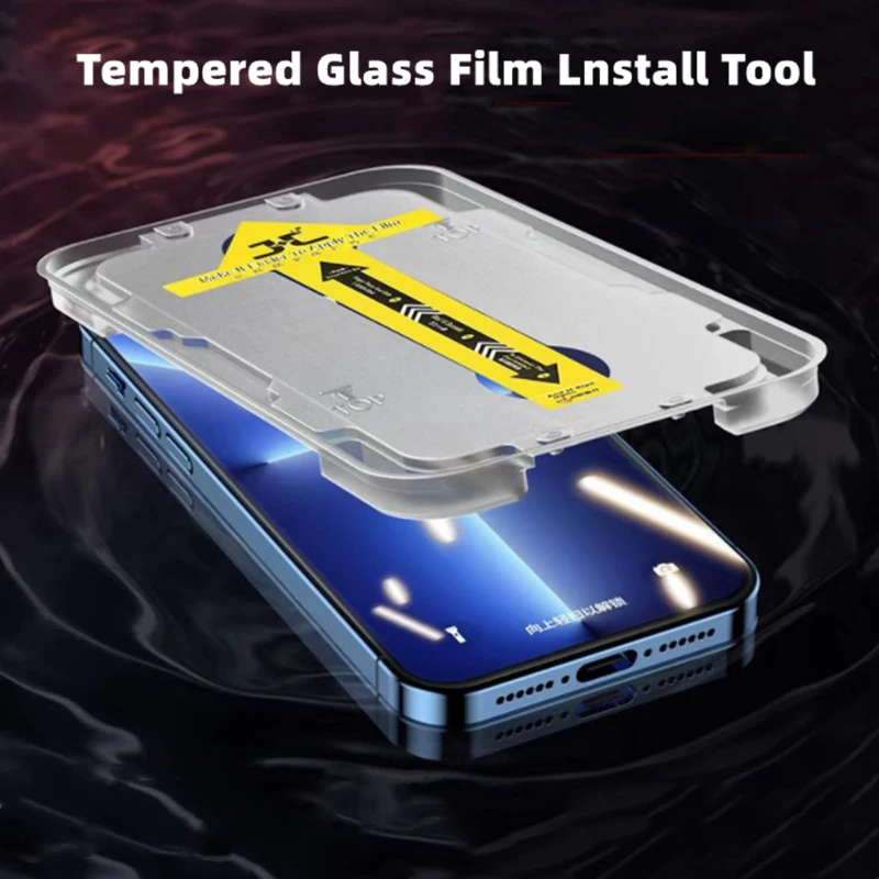 

Tempered Glass Lnstall Membrane Tool For iPhone 13Pro Max 12 11 XR Mobile Phone Screen Film Protector Film Installation Artifact