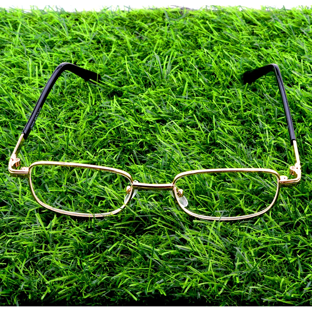 

Business Titanium Alloy Rectangle Simple Style Hinge Exquisite Temples Anti-fatigue Reading Glasses +0.75 To +4