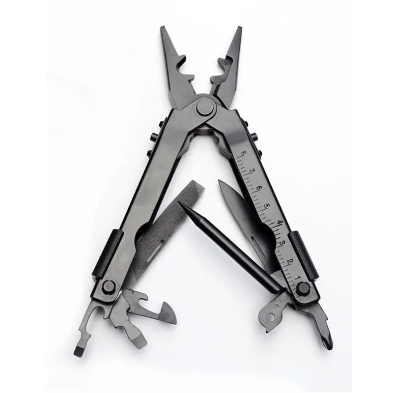 Stainless Steel Multi-tool Pocket Knife Pliers With Lock Function Home Outdoor Emergency Tool Mini Portable Folding Pliers Stainless Steel Multi-tool Pocket Knife Pliers With Lock Function Home Outdoor Emergency Tool Mini Portable Folding Pliers