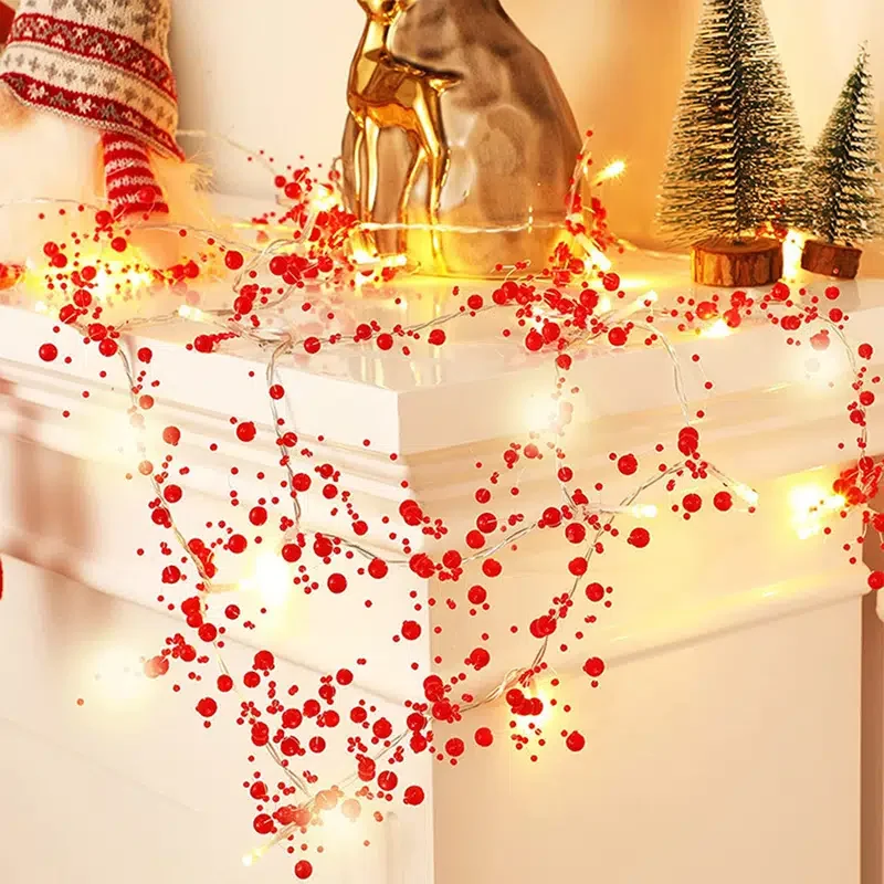 

HMTX 1pc LED Beads String, Christmas Lights, Christmas Decorations
