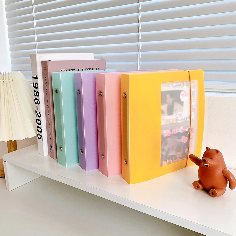 

Waterproof Photo Album 100 Pockets Photocard Holder Collect Scrapbook Instax Album Name Card Idol Photo Storage Photobook