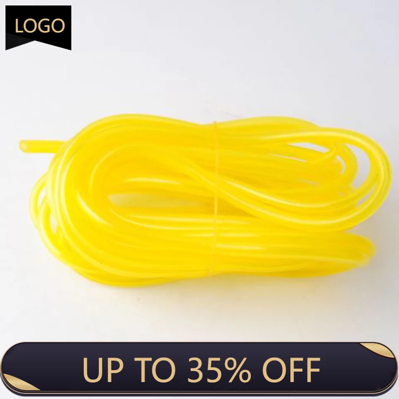 

Petrol Fuel Gas Line Pipe Hose For Trimmer Chainsaw Blower Engine ID 2mm OD3.5mm