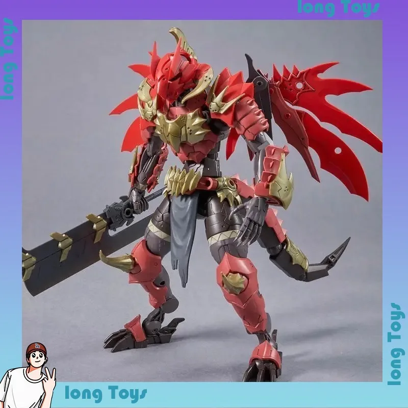 Фото В наличии Оригинальный сборный набор Bandai Model Kit 30MF 30ML Class Up Armor Dragonia Lord, коллекционная фигурка аниме-персонажа, игрушка-модель для сборки, подарок №5