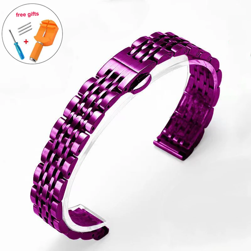 Metal Watch band for Amazfit GTS 2 2e 3 GTS2 Mini GTR 42mm 47mm GTR 2 3 watch strap 10mm 12mm 14mm 16mm 18mm 20mm 22mm 24mm