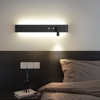 modern wall sconces interior lighting bedroom bedside study reading light living room lights with switch led lamp ac85 265v