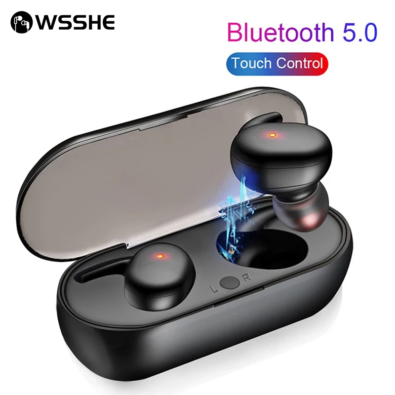 Y30 Bluetooth Headset TWS Wireless Earphone Mini In-ear Sports Earbuds Touch Control Universal Headphone With Mic