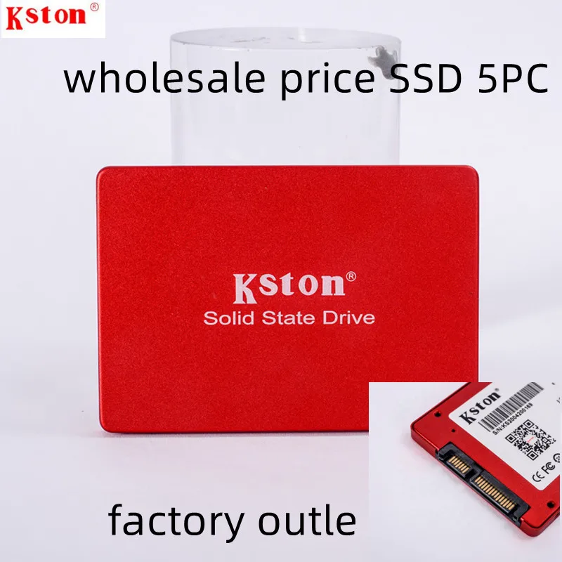 

Kston 5PC Brazil SSD Drive HDD 2.5 Hard Disk SSD 240GB 512GB 128GB 256GB HD SATA Disk Internal Hard Drive for Laptop Computer