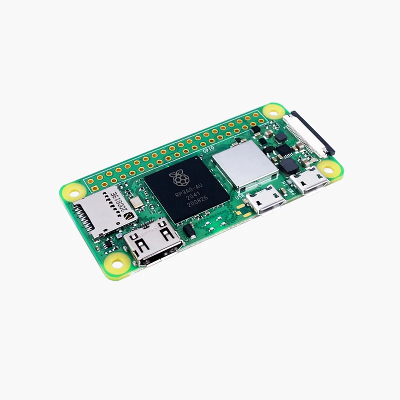 Новый чехол Raspberry Pi Zero 2 Вт 1 ГГц четырехъядерный 64-разрядный Arm Cortex-A53 CPU 512 Мб SDRAM