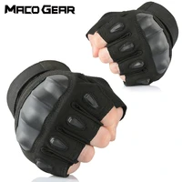 outdoor tactical gloves military work bike sports climbing shooting hunting riding skiing cycling motorcycle fingerless mittens