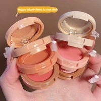 eyeshadow pearly blush shiny makeup female cosmetics matte eye shadow face makeup palette highlighter blush palette