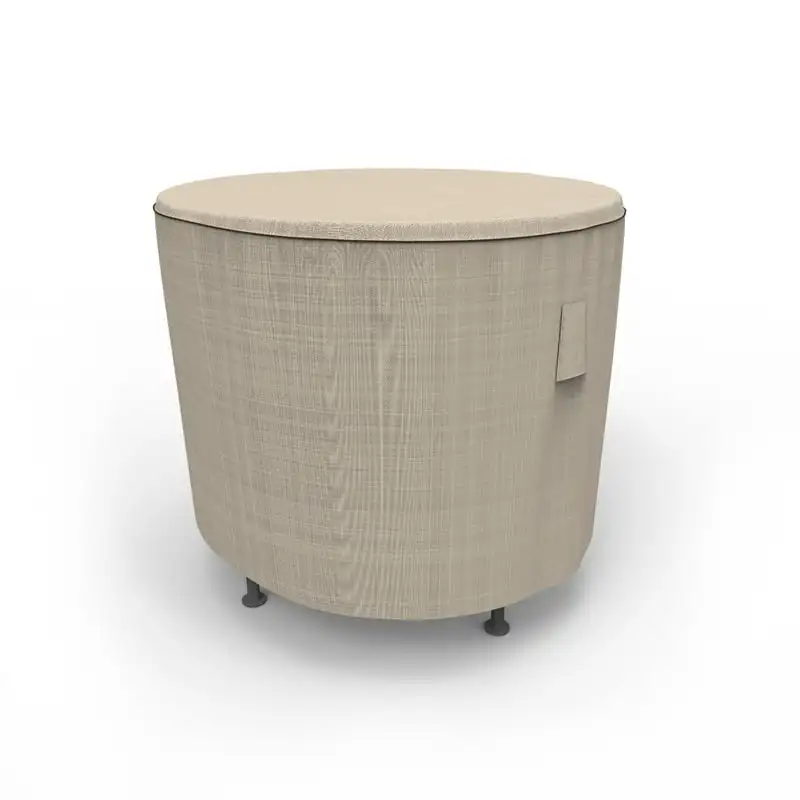 

XSmall Brown / Beige Patio Outdoor Round Table Cover, English Garden