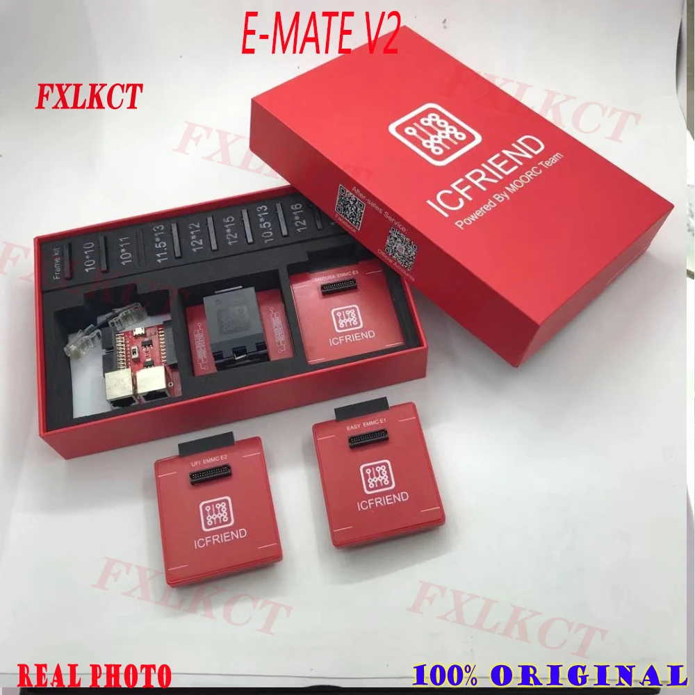 Фото Gsmjustoncct E-MATE V2 emate box / emate 13 в 1 / emate v2 version Emate box pro, простое обновление розетки 13 в 1, поддержка BGA100 №3